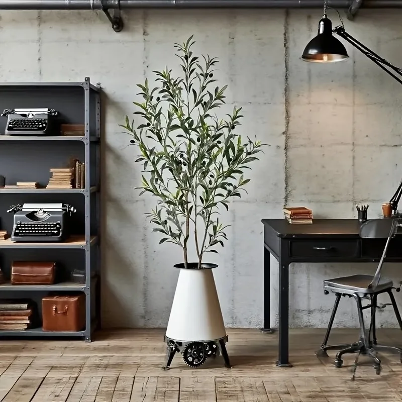 شجرة زيتون اصطناعية بارتفاع 28 - مراجعة Ficus Lyrata Tree وسعره